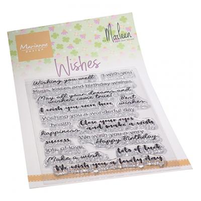 Marianne Design Clear Stamp - Wishes